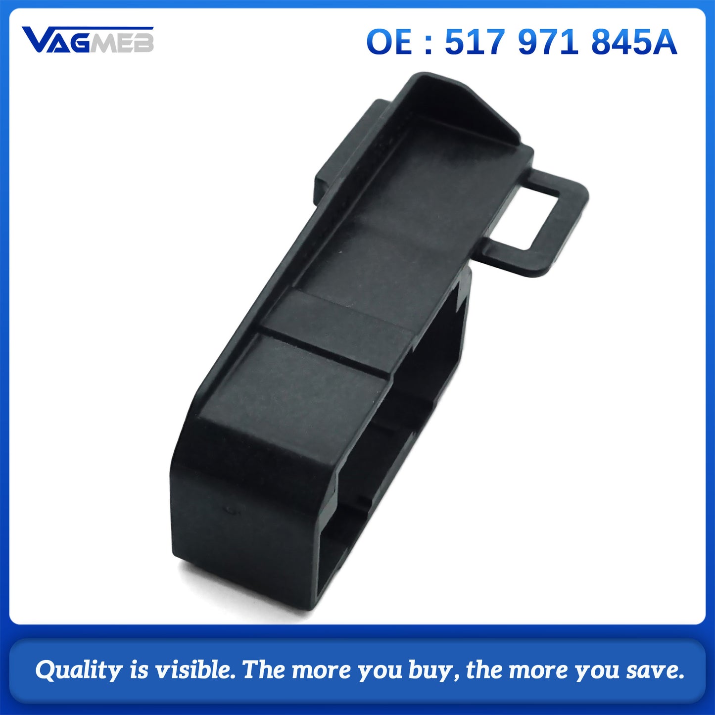 Genuine OBD Diagnostic Plug Bracket for Volkswagen Tiguan, Touareg MK2, T-Roc, and Skoda Kodiaq 517 971 845 A