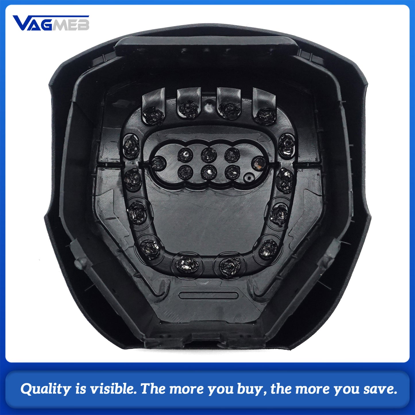 Steering wheel airbag cover multifunction steering wheel For Audi A38P