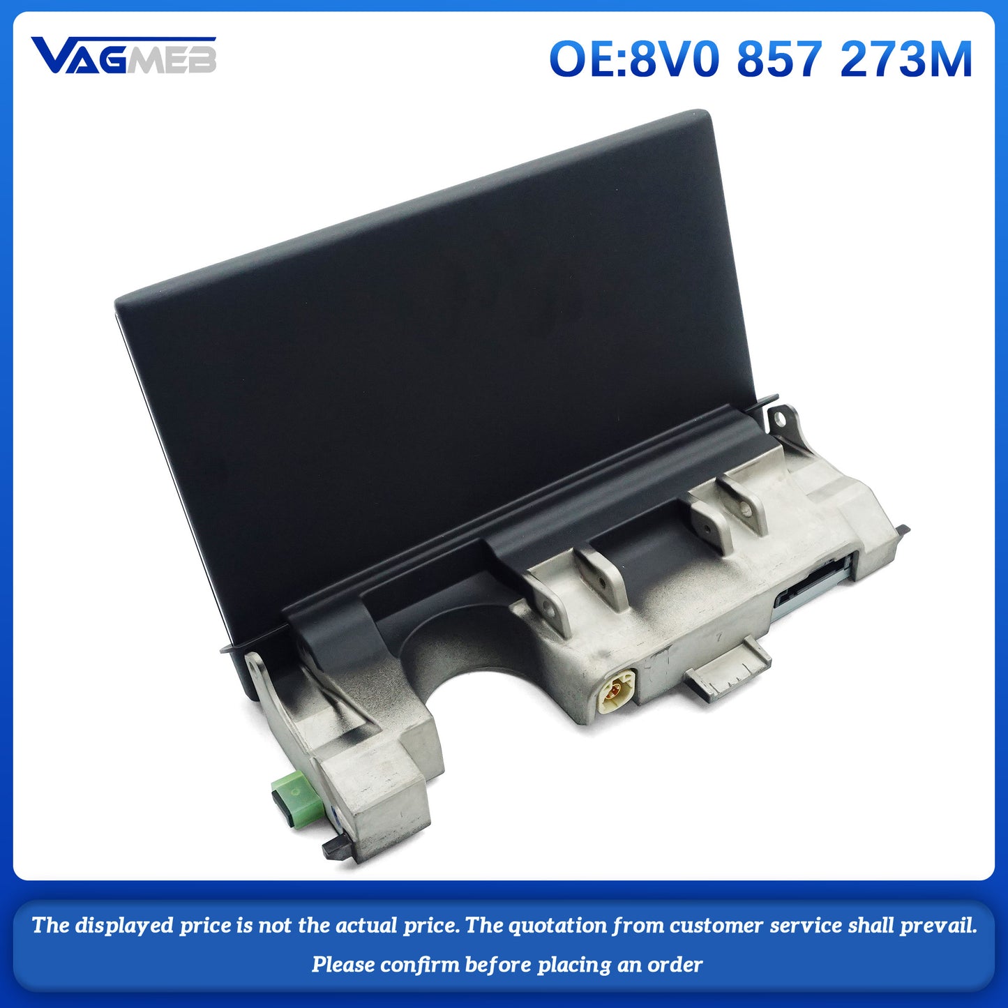For Audi A3 8V LCD screen  8V0 857 273M