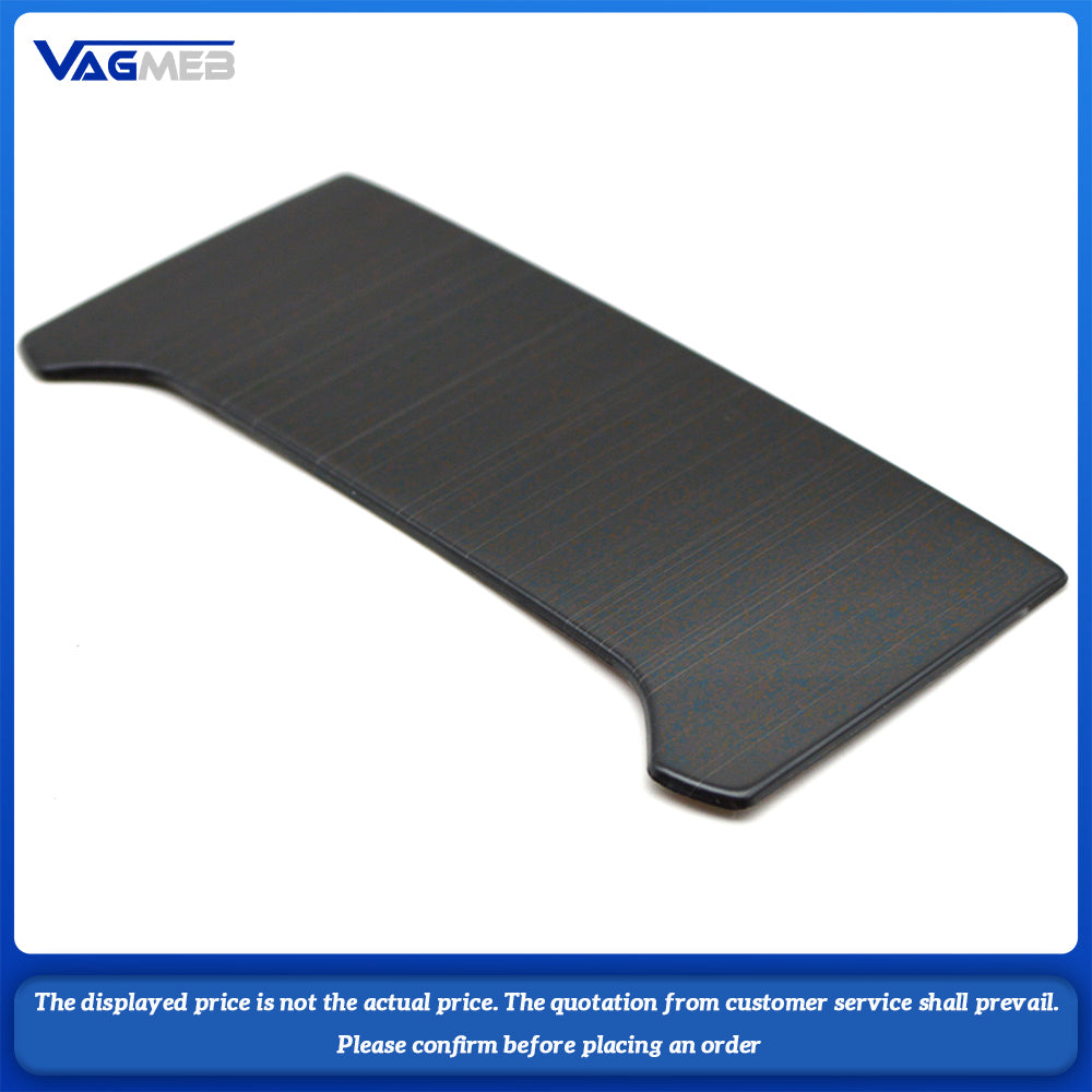For VW Passat B8 2017-2023 Rear ashtray sticker (Brushed Grey)