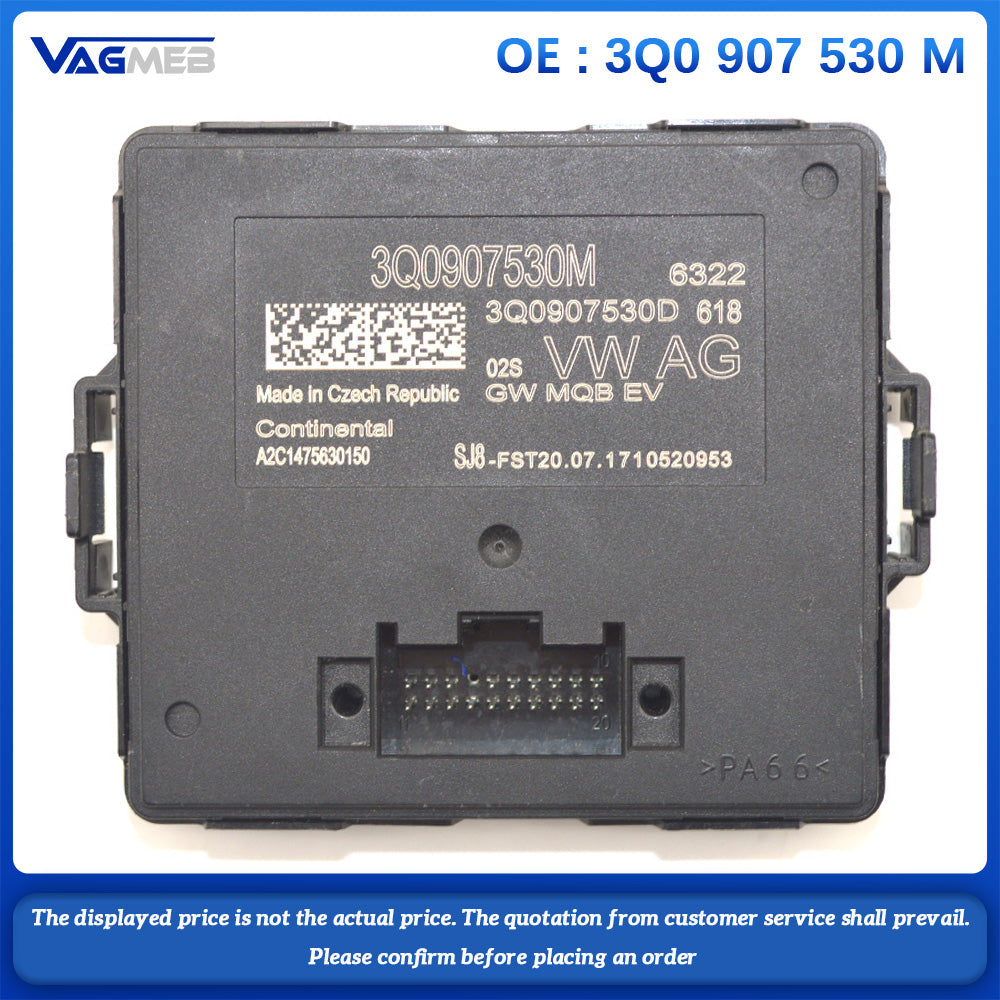 For VW Golf 8 Variant Passat Variant B8 Audi A3 S3 Cruise Control Gateway Module Unit 3Q0 907 530M
