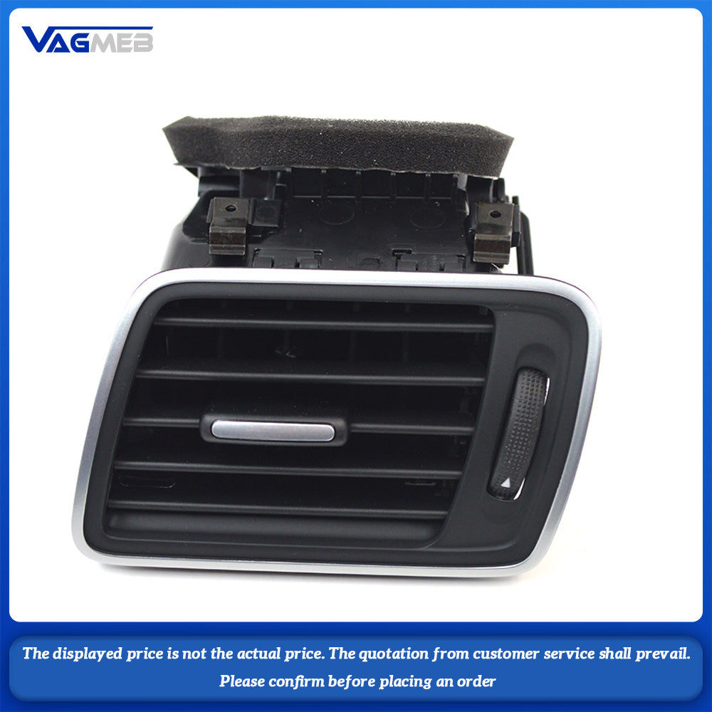 Matte chrome air conditioning exhaust ports, For VW Passat B6 B7 2006-2011