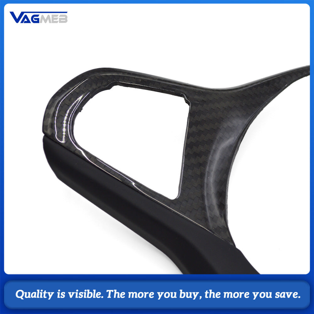 For BMW G Series High End Gear Panel Cover Alcantara Carbon Fiber No Seat Heating Cutout