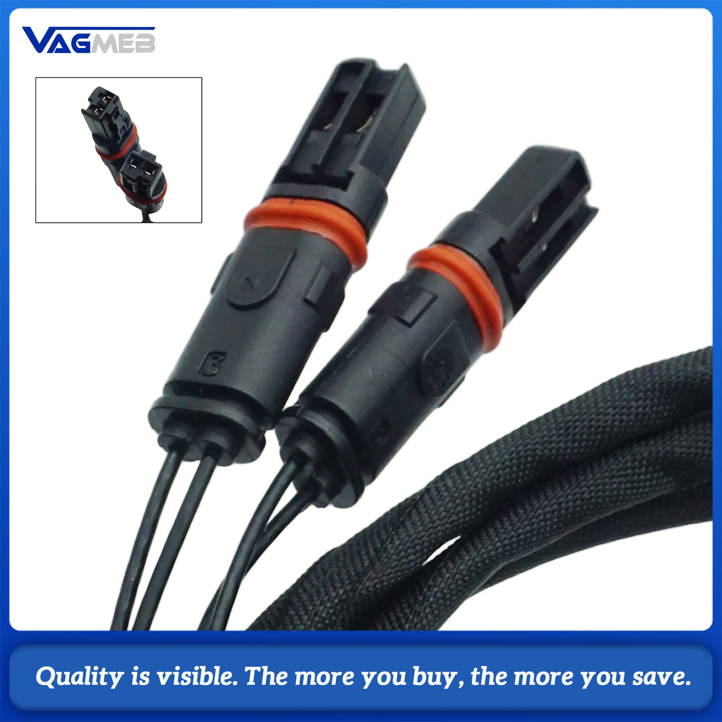 Lane assist Side assist wiring harness for PQ platform PQ Side Assist WirecableHarness For VW Passat B7 CC Golf 6