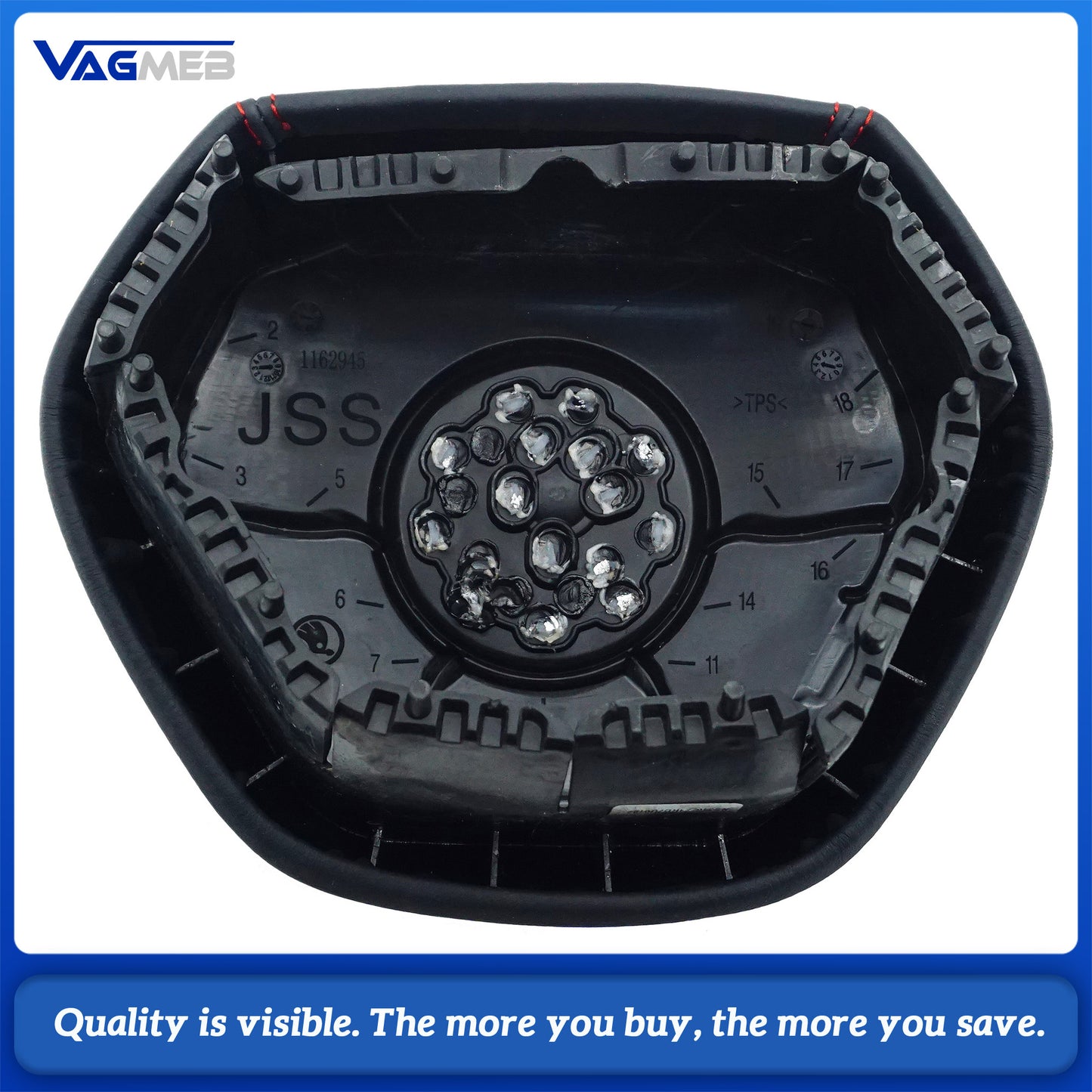 Steering wheel airbag cover multifunction steering wheel For Skoda Octavia