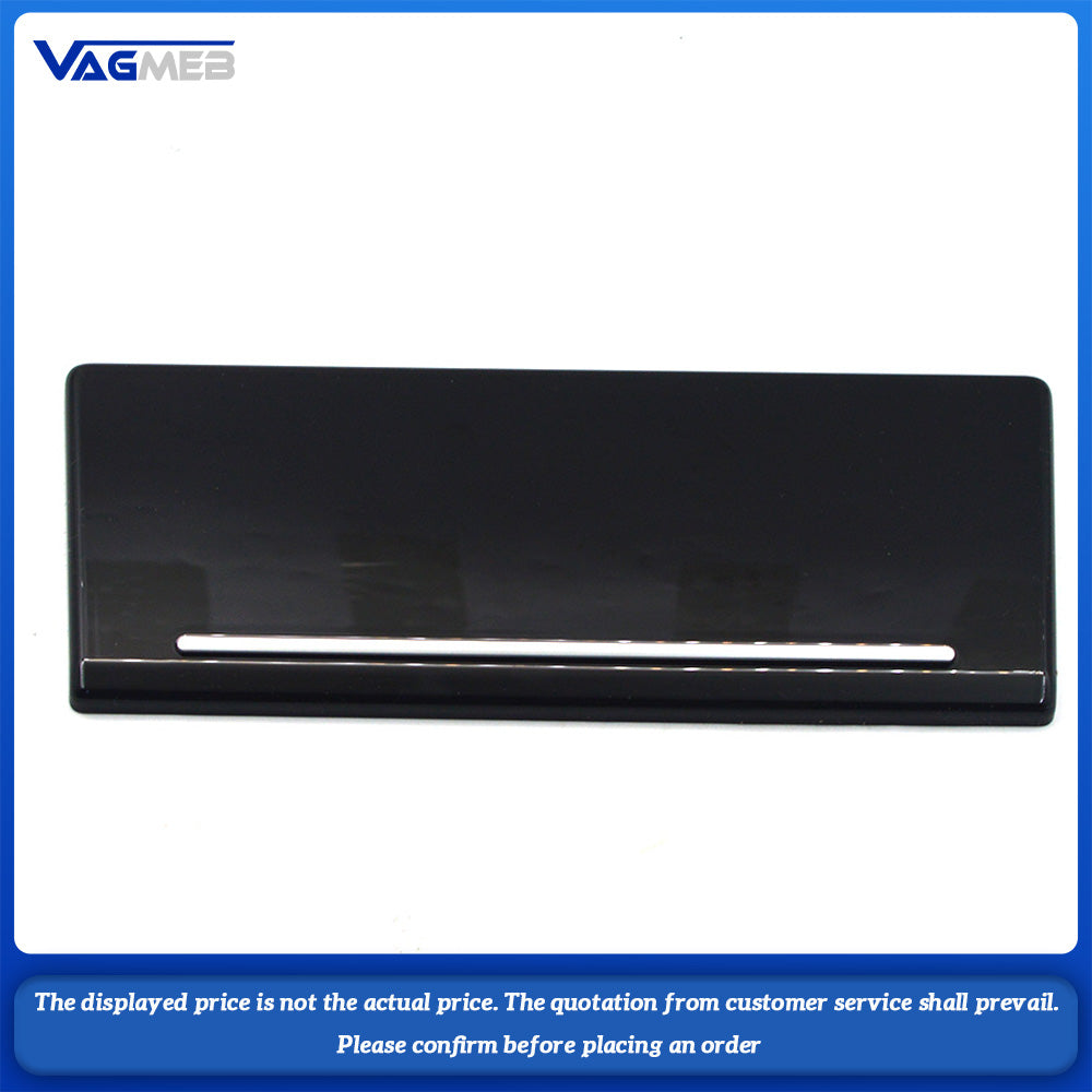 original central cup holder central channel painted black decorative panel For Audi A6 A7