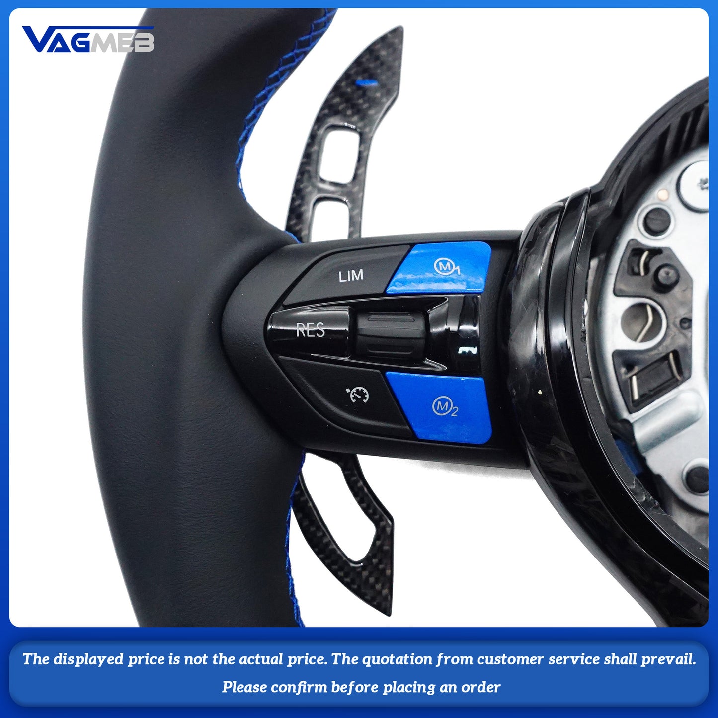 Carbon Car Steering Wheel For BMW F10 F11 F30 F31 F34 F32 F33 F36 F20 F21 F22 F23 M3 M4 M6 M8 E89 E84 E92 E90 E81 E87 E60