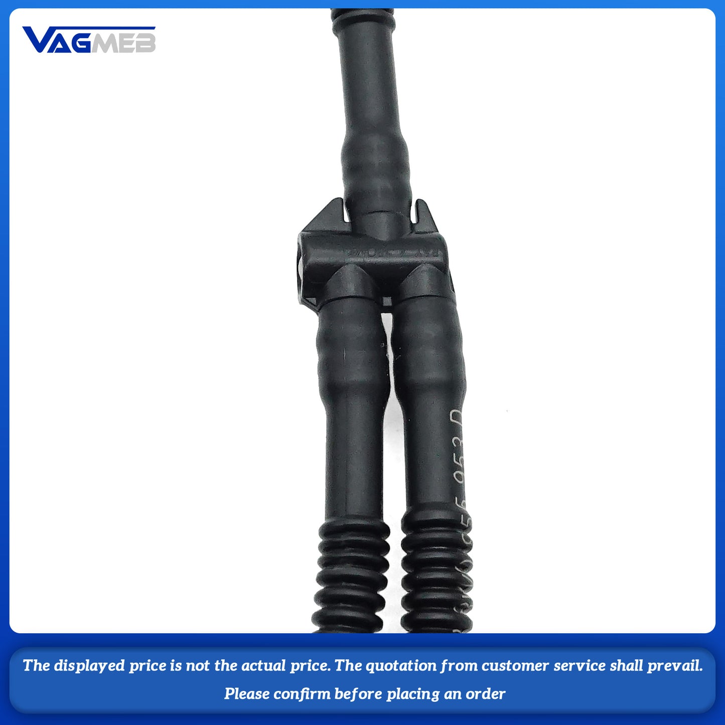 Windshield Glass Spray Washer Sprayer Nozzle Hose Pipe For VW Audi
