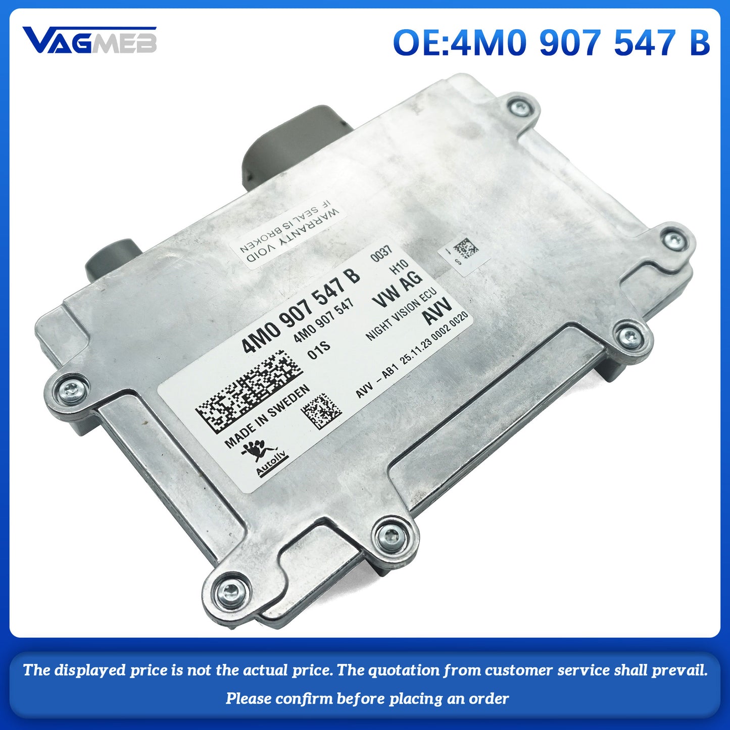 For Audi Q7 Night vision module 4M0 907 547B