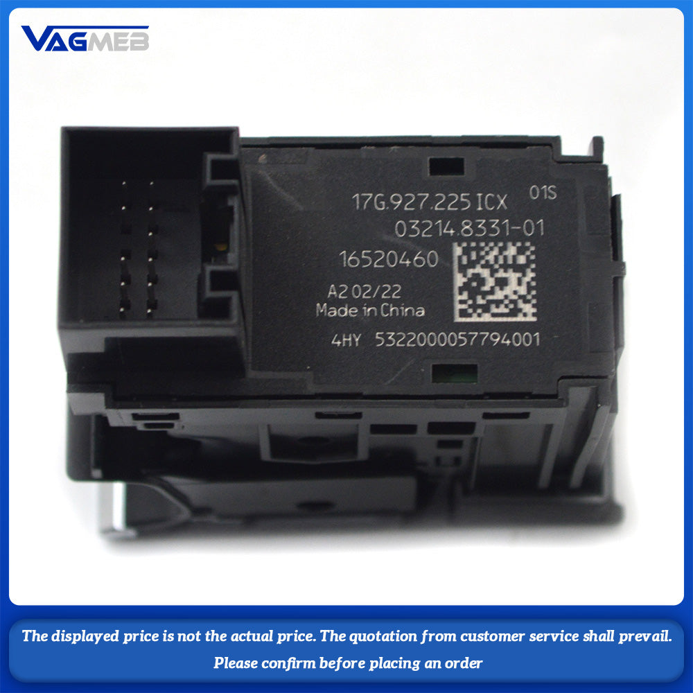 Hill Hold  Auto Hold Switch And Wire White backlight button For VW JETTA MK7 Parking brake switch 17G 927 225