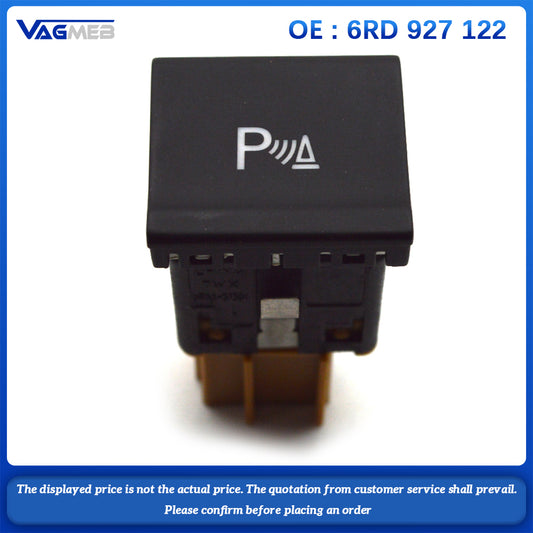 Extended Version Reversing Radar Switch Parking Assist System Button For Polo New Polo 6RD 927 122