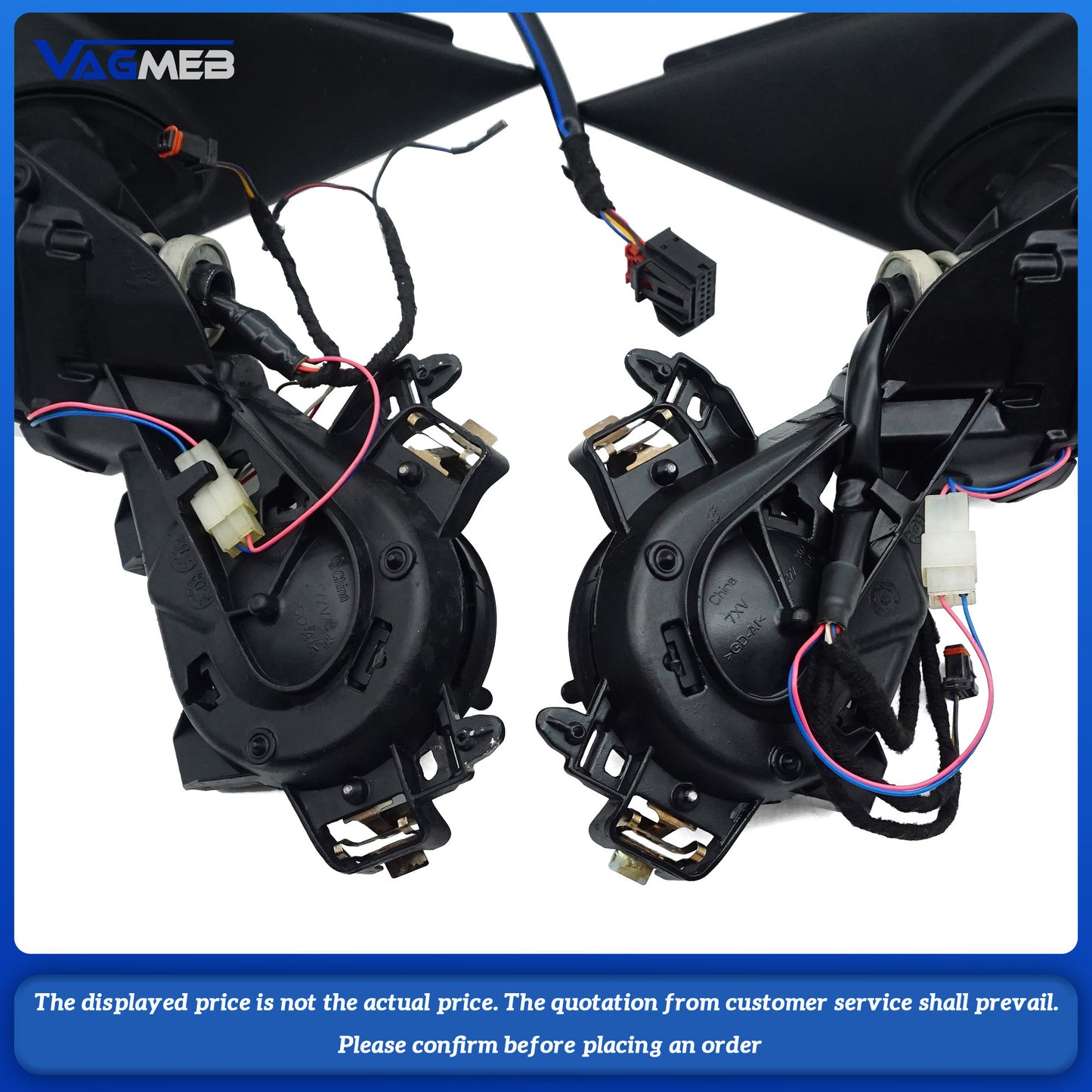 For Audi A6C7 2016--- electric folding rearview mirror