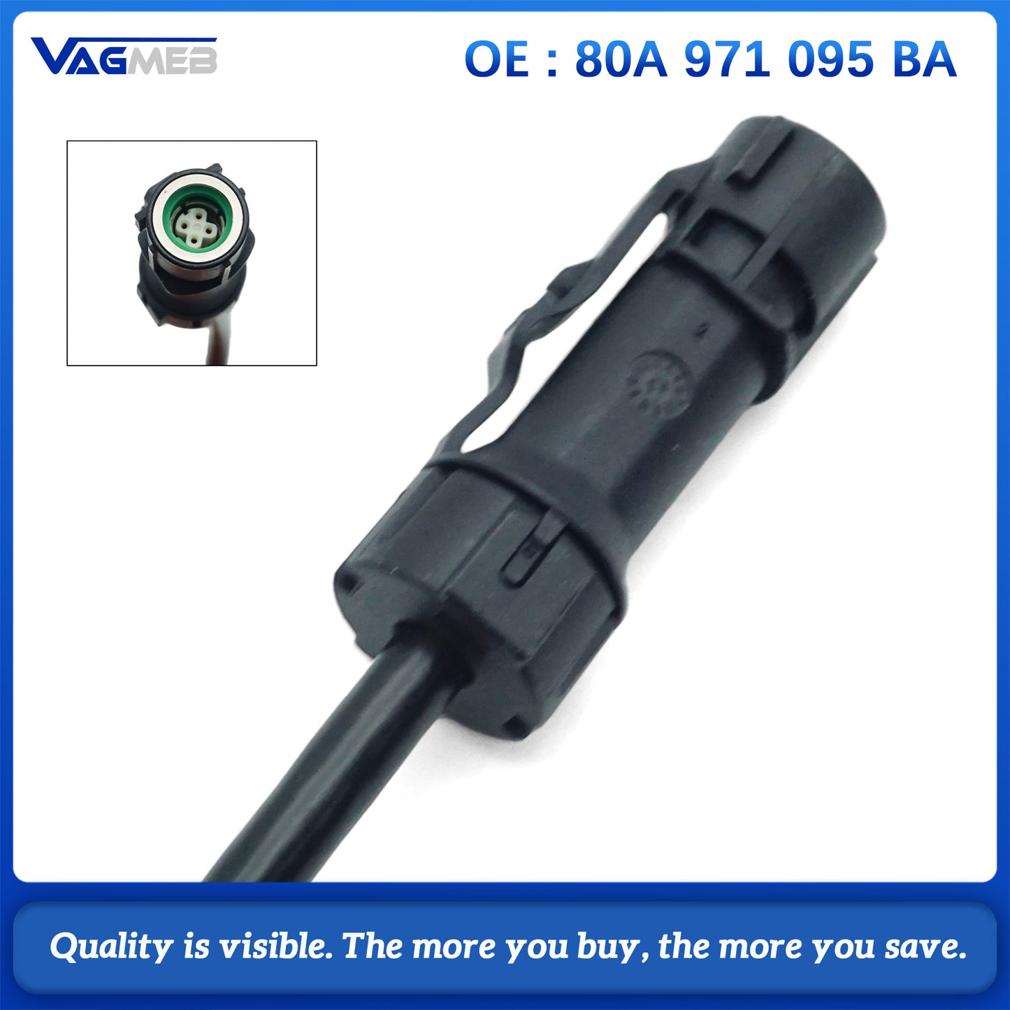 FOR Audi Q5 FY 2022 6 Sensor cable harness Front Bumper Wiring Set 80A971095BA 80A 971 095 BA