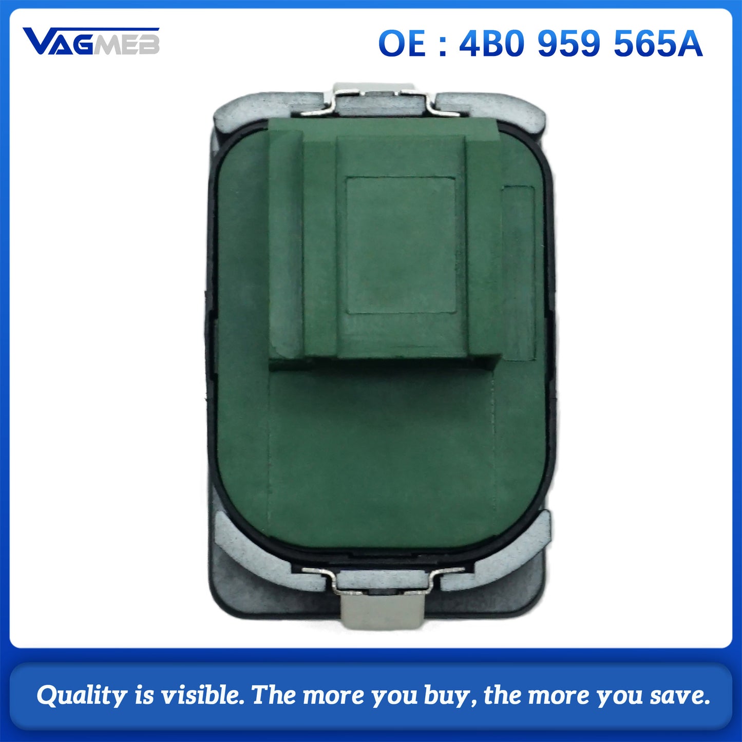 For Audi A6 S6 4B C5 1997-2004 ELECTRIC Side Mirror Switch Control Knob Button 4B0 959 565 A