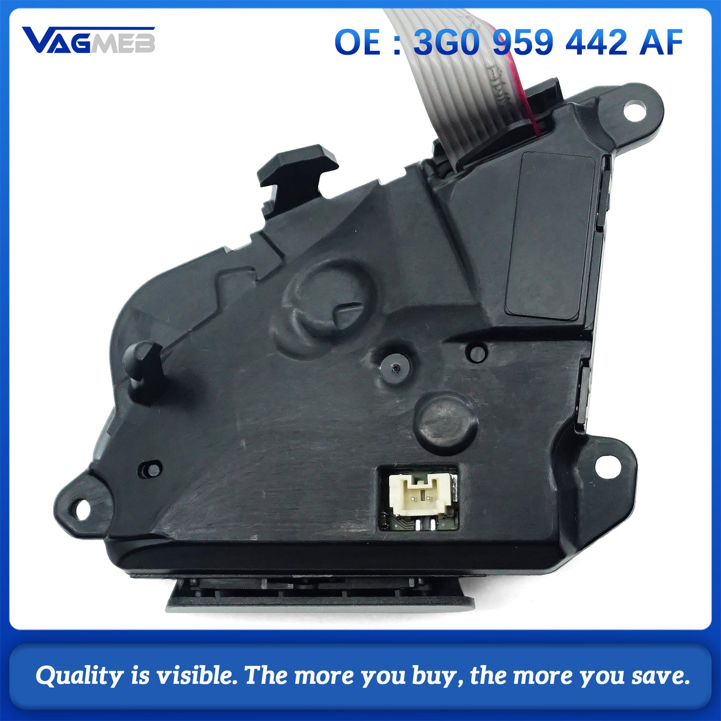 For VW Golf MK8 T-Roc Tiguan MK2 steering wheel ACC button with heating Function 3G0 959 442 AF