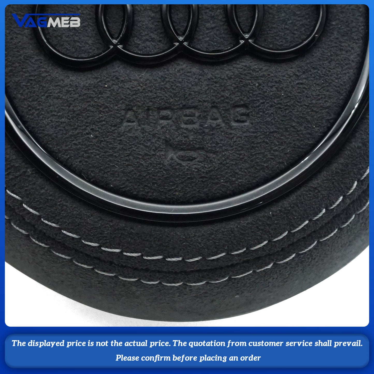 Steering wheel airbag cover multifunction steering wheel For Audi A38Y