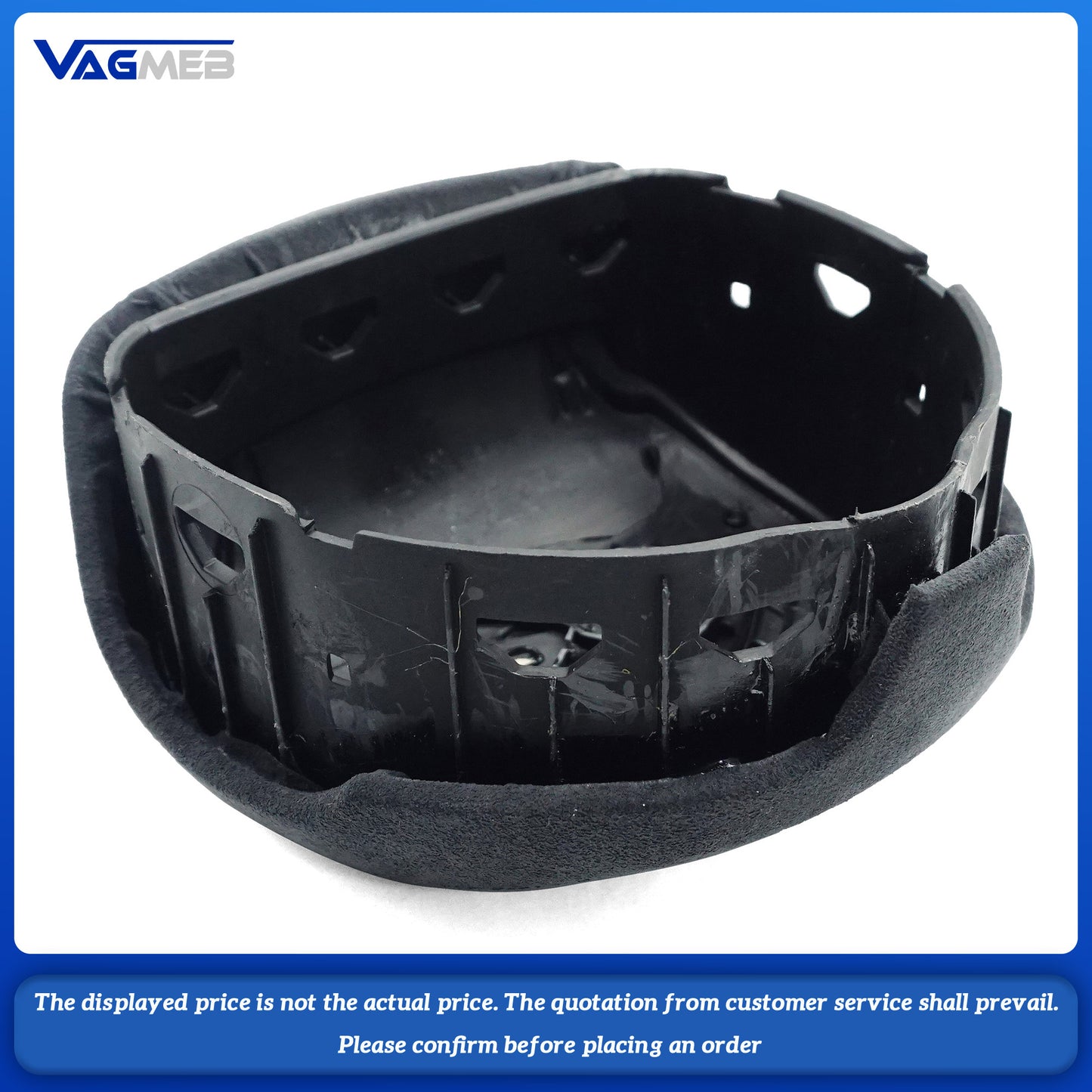 The black line Steering wheel airbag cover multifunction steering wheel For Hyundai i30n