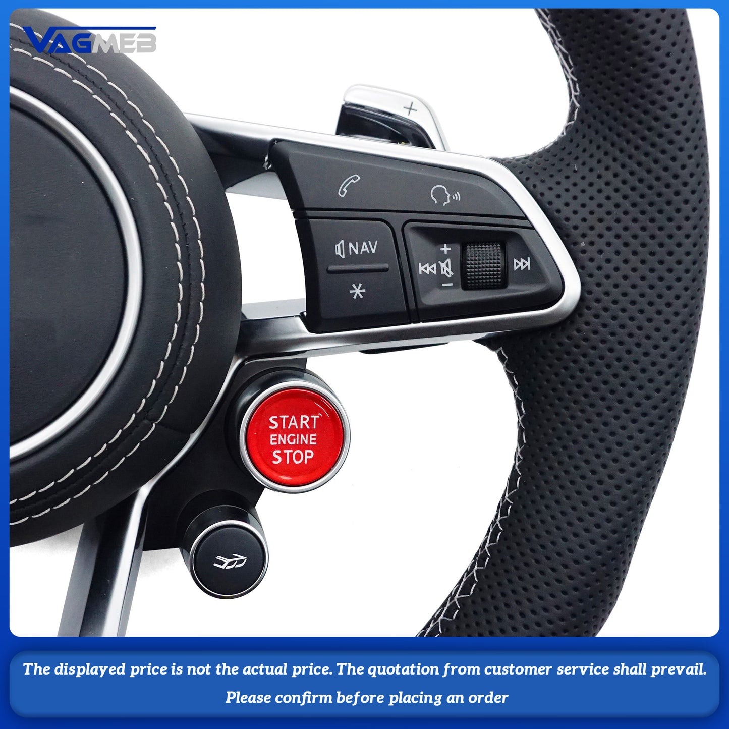 Steering Wheel For Audi TT Customized