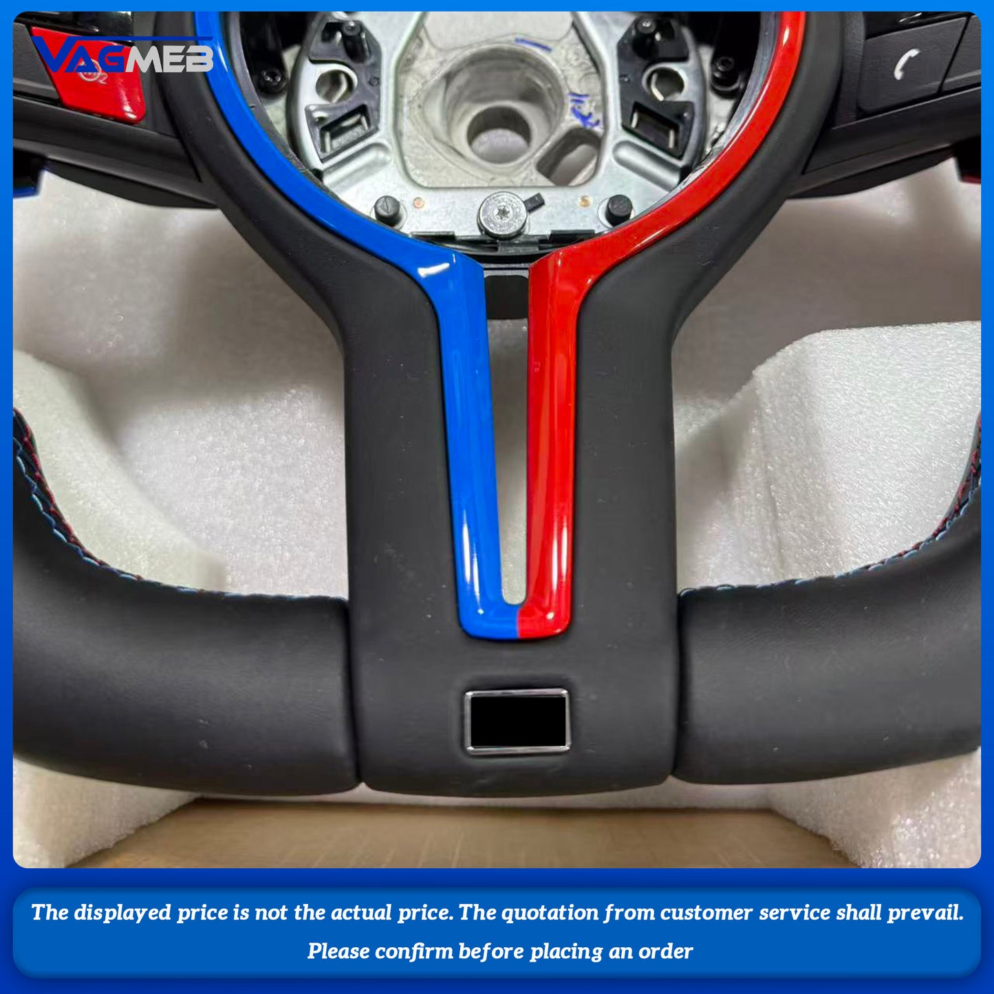 Red style Flame Demon， Steering Wheel For Bmw F30 F10 F31 F20 F25 F22 F36 F33 F32 F80 F82 F11 F18 F01 F90 E90 Steering