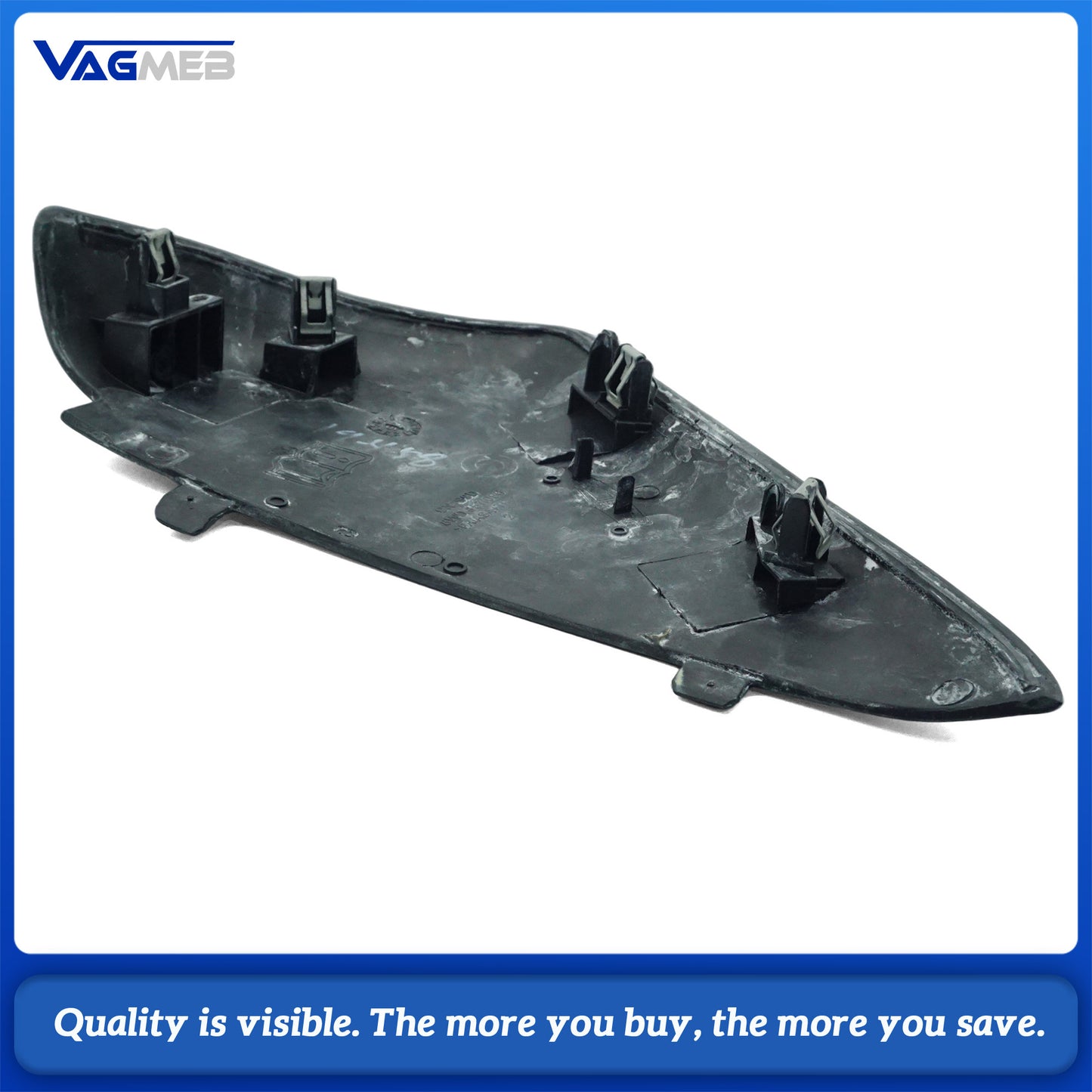 For 2017-2024 Audi A4B9 Gloss Carbon Fiber Dashboard Cover Trim with Embedded RS Logo,Fit Interior Performance Upgrade