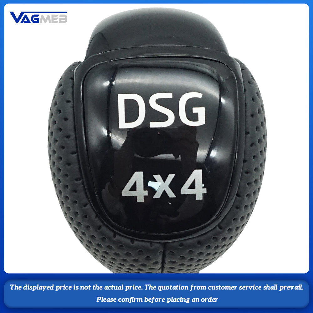 DSG Gear Shift Knob Leather Side Cover Interior Parts Accessories For Skoda Octavia Superb Fabia Yeti