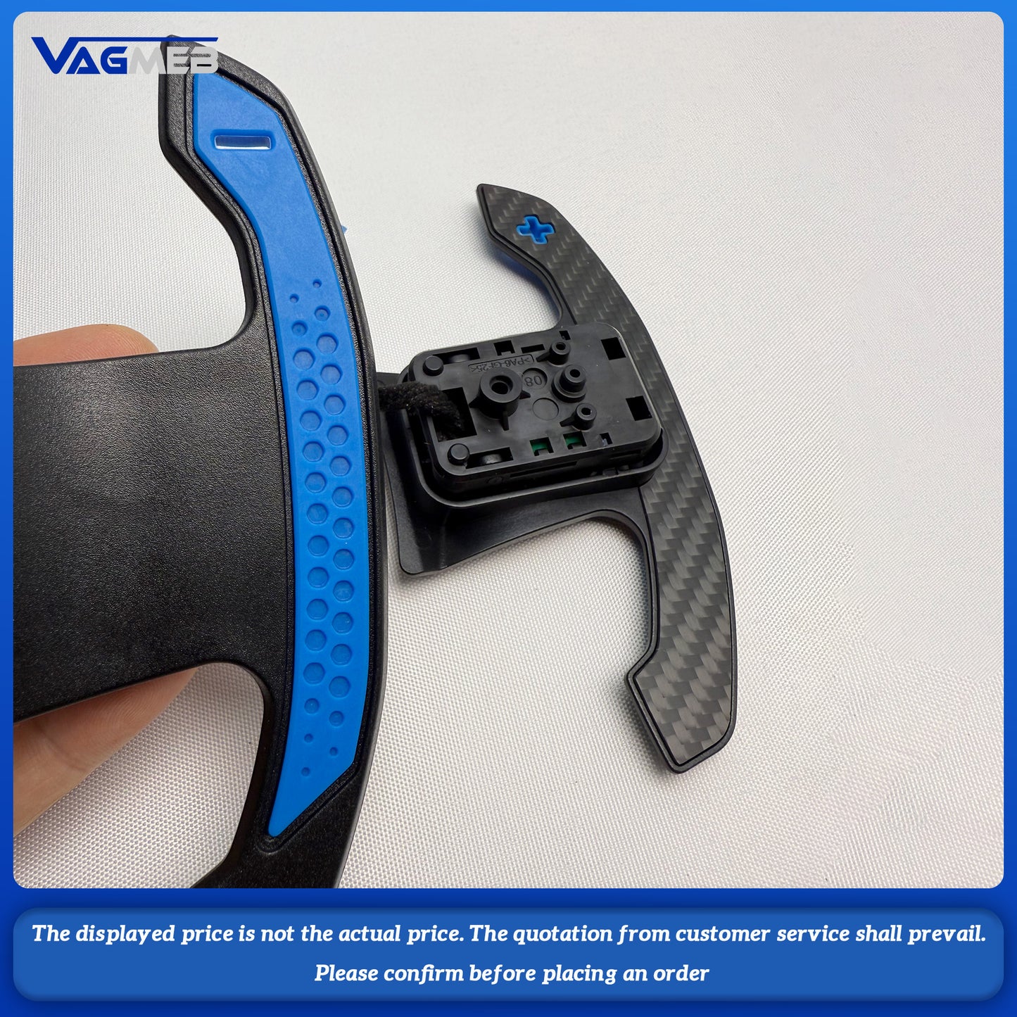 Shift Paddles for BMW F10 F20 F30 E70 E90 F32 G F Series Universal Steering Wheel Accessories Carbon Fiber Texture Auto Parts