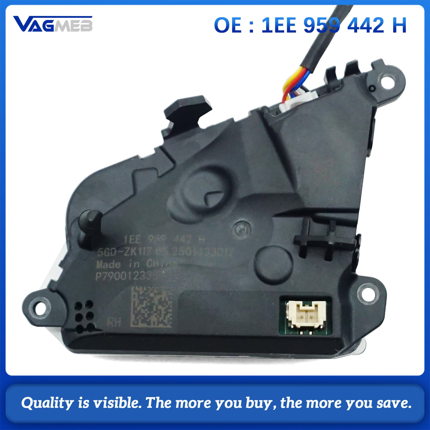 1EE 959 442H For VW Tiguan Audi A6 Golf Steering Wheel Key Button