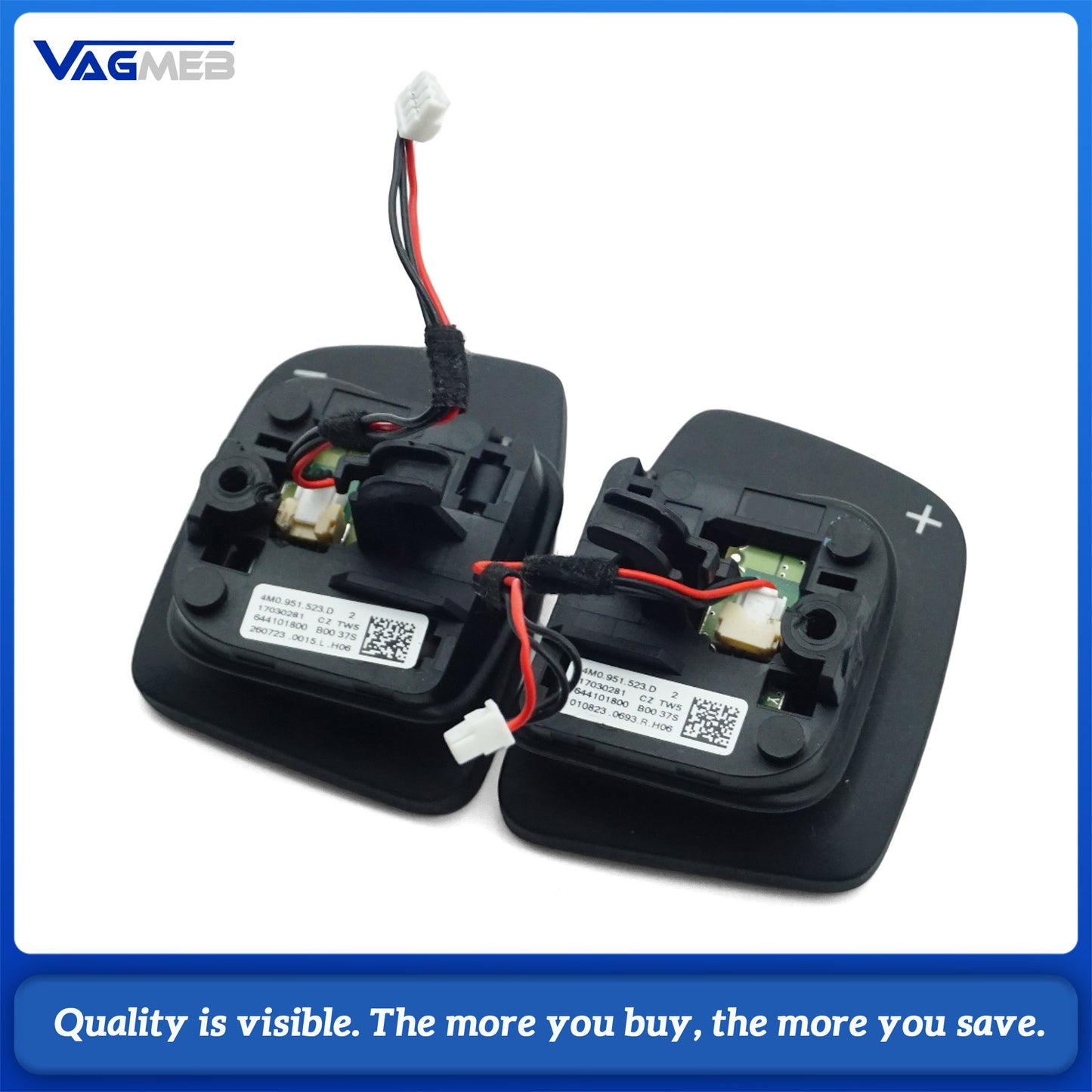 For Audi Q5 Black Mini Paddle Shifters