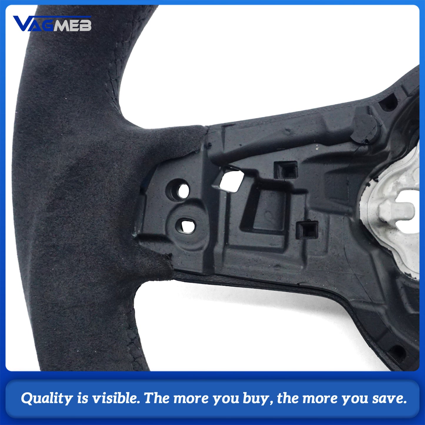 steering wheel, suitable for Volkswagen Golf 7 7.5 GTI MK7 multi-color stitching