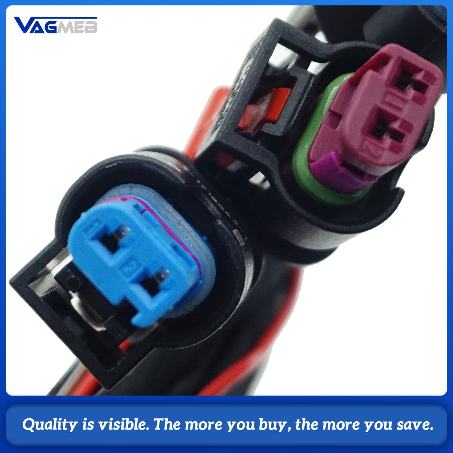 For VW ID3 ID4 LED grille logo light distribution device