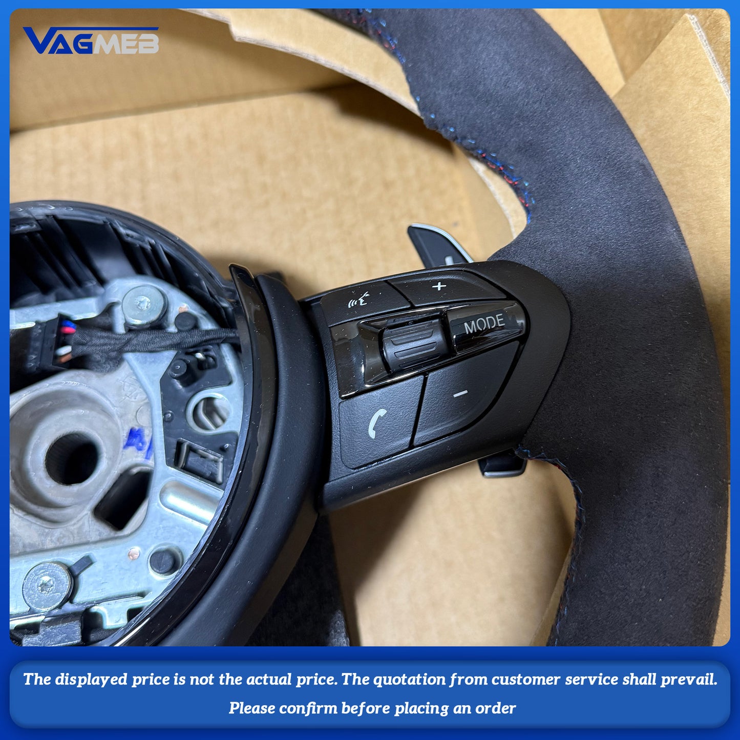 For BMW F10 F11 F20 F21 F22 F25 F30 F31 F32 F33 F34 F36 F01 F06 F07 F12 F13 M3 M5 Steering Wheel