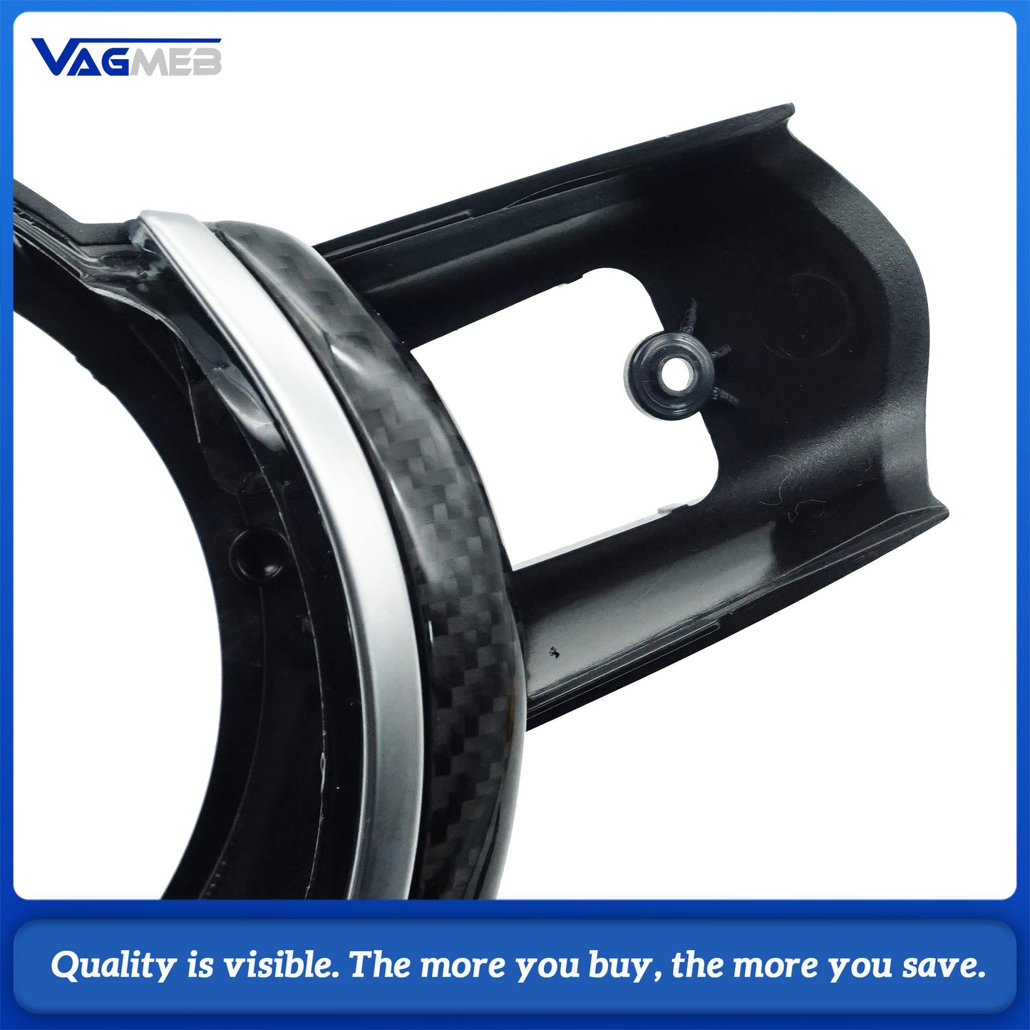 Car interior steering wheel decorative panel kit M1 M2 Key Carbon fiber For BMW M3 M4 F32 F30 F06 M-Sport