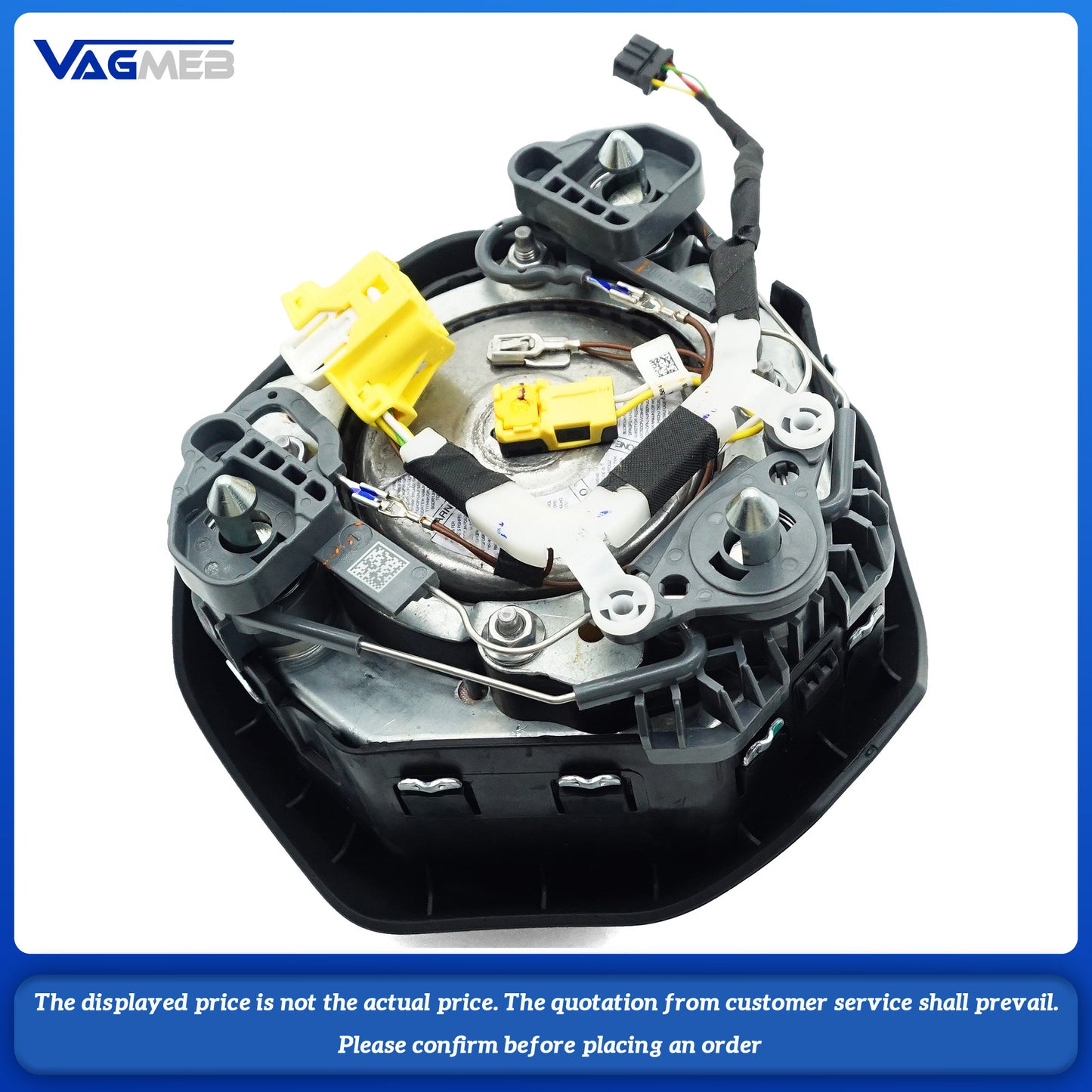 Steering wheel airbag cover multifunction steering wheel For VW Golf MK 8