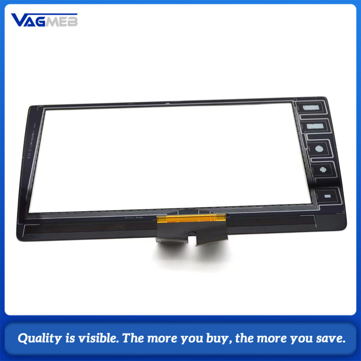 For VW  5G6 919 606 A/D 9.2 inch Full Touch Screen front shell