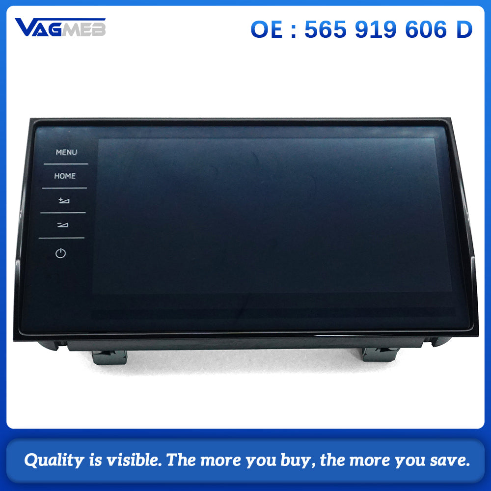 565 919 606 D 9.2 Columbus MIB 2.5 Glass Touch Screen Display For Skoda Kodiaq Karoq Superb Navigation