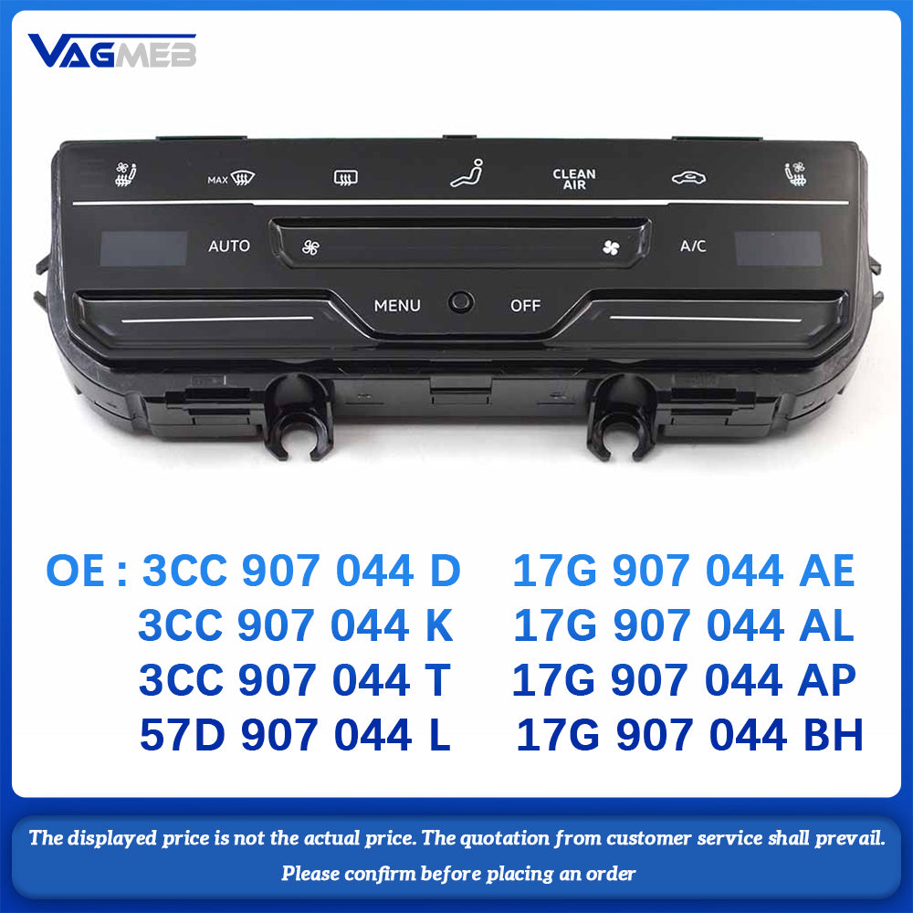 For VW MQB T-Roc Arteon Jetta Atlas Golf MK7 Touch  3CC 907 044 D/K/T 17G 907 044 AE/AL/AP/BH  57D 907 044 L