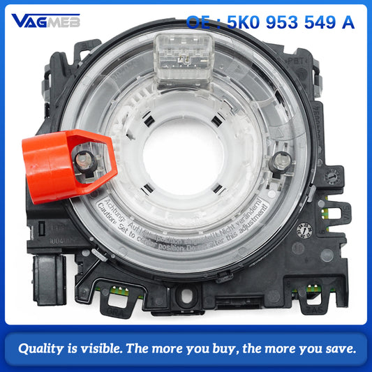 5K0 953 549 A Steering Wheel Control Module Slip Ring For VW Golf MK6 Jetta Tiguan Skoda Octavia Superb Yeti Highline MFSW Cruise Control Unit