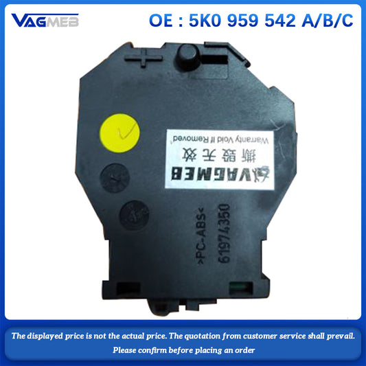 5K0 959 542 A/B/C For  VW Touan Tiguan Golf 6 MK6 Jetta Polo Golf GTImultifunctional steering wheel switch control module