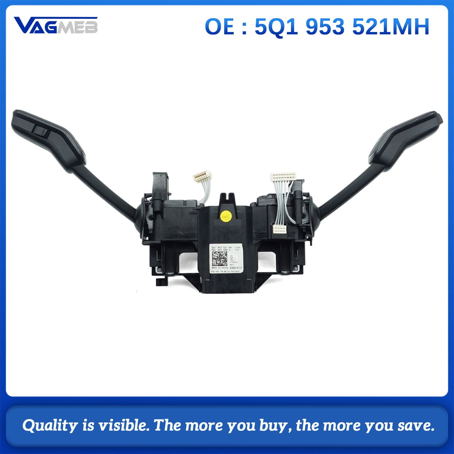 5Q1953521MH Steering Column Switch Clockspring For VW Golf 7 Passat B8 Tiguan
