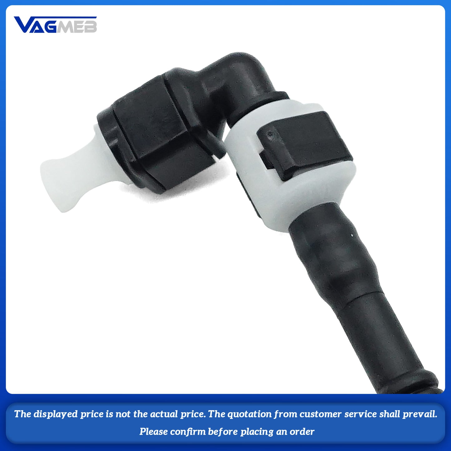 Windshield Glass Spray Washer Sprayer Nozzle Hose Pipe For VW Audi