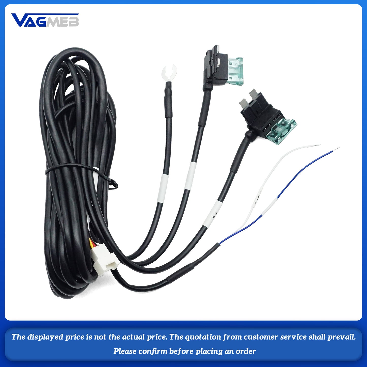 For VW Golf MK8 Car dashboard camera with lane indication and ETC function