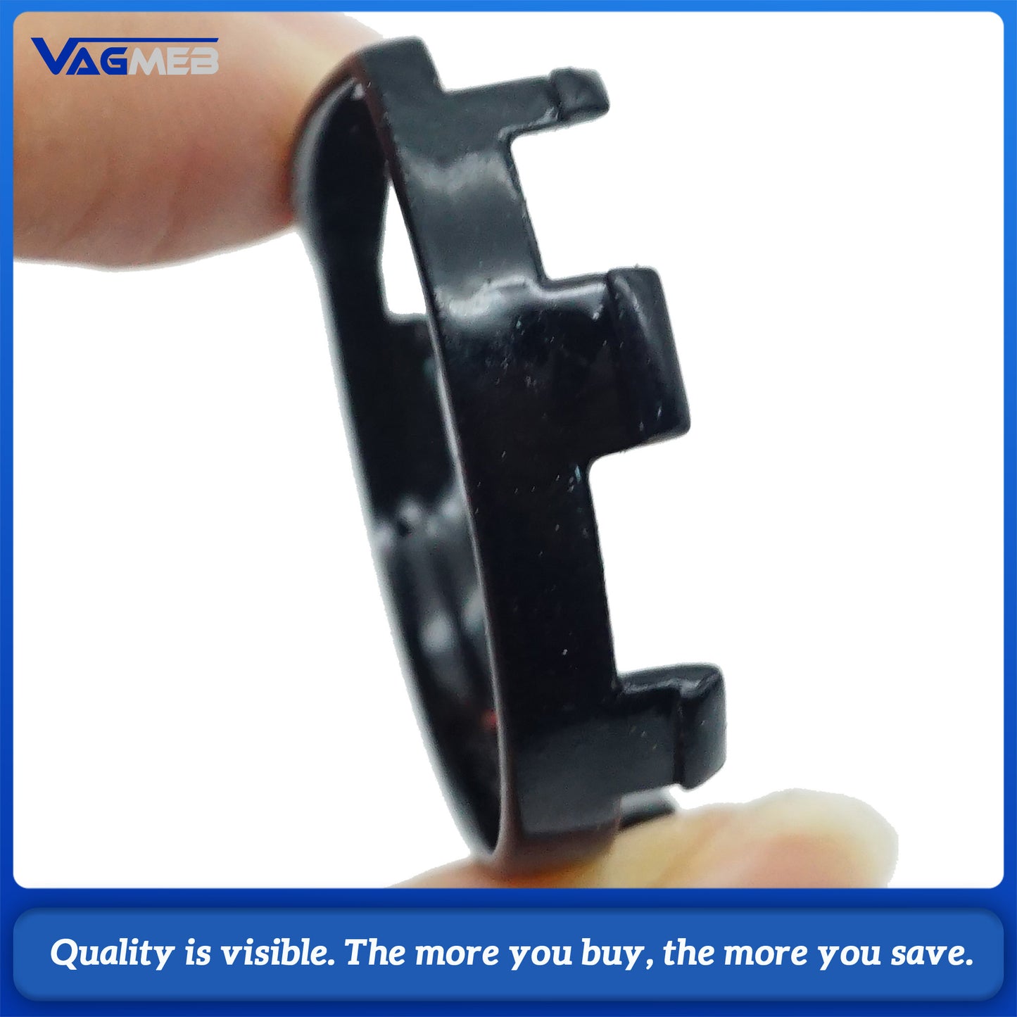Handball black plastic ring accessory For Audi A38V