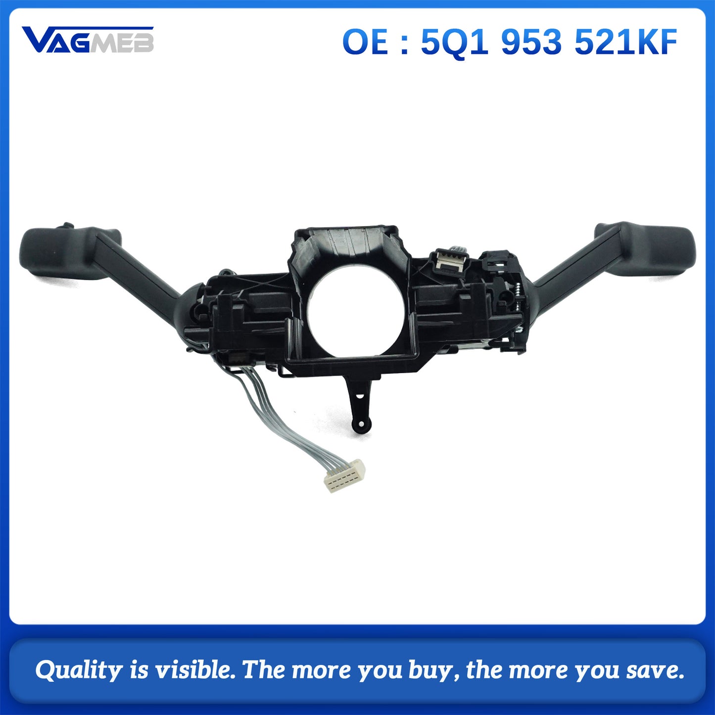 Steering Column Switch Clockspring 5Q1953521KF For VW Golf 7 Passat B8 Tiguan