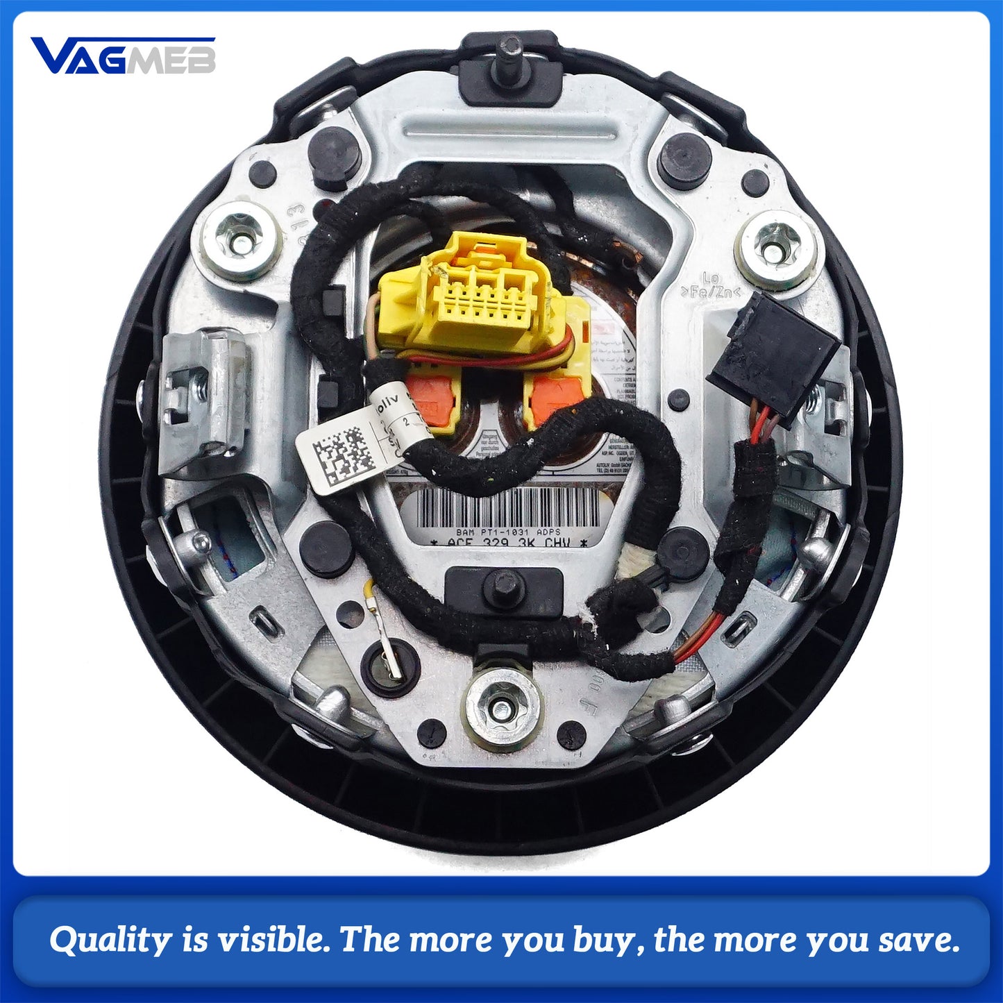 Steering wheel airbag cover multifunction steering wheel For Audi TT MK2