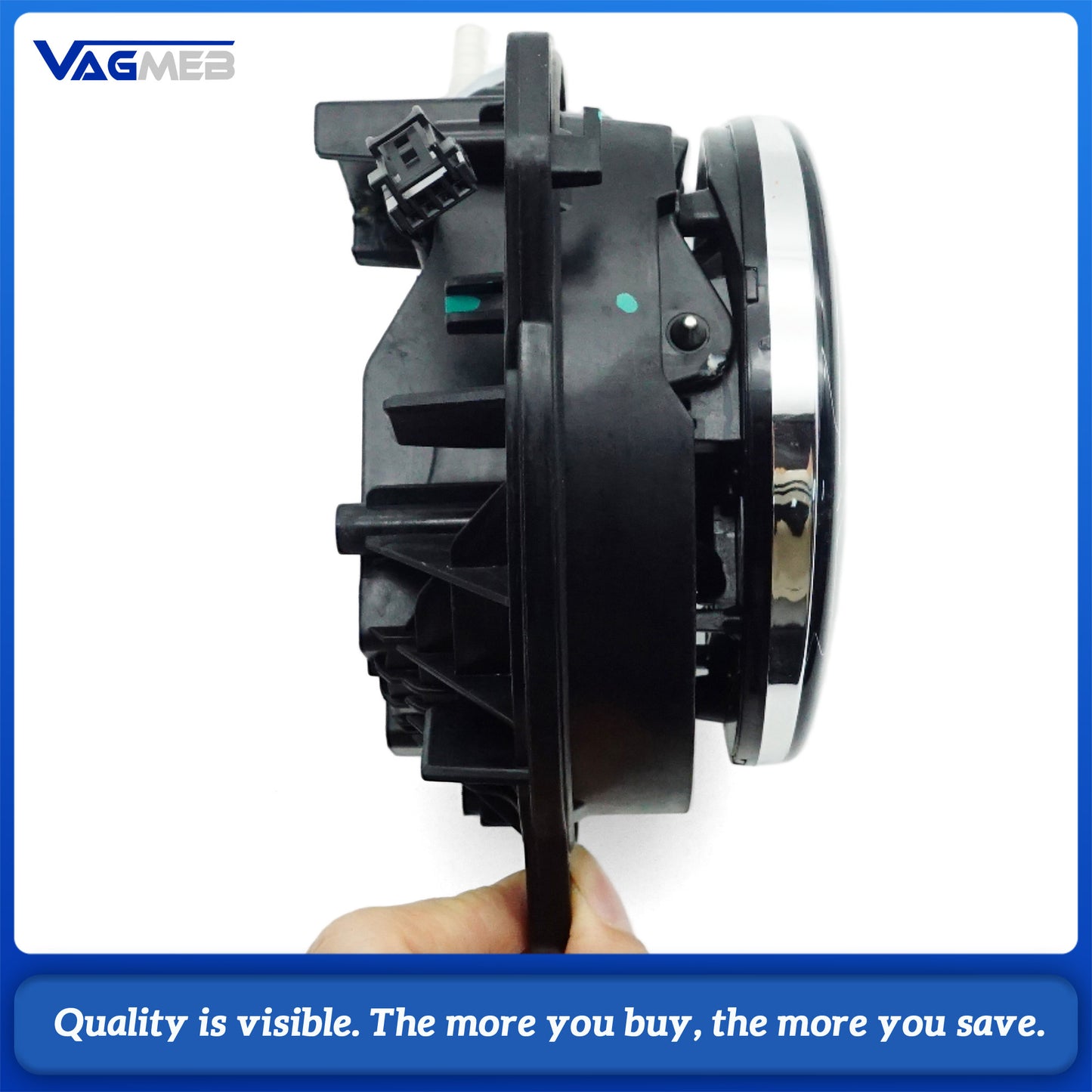 Dynamic LED Rear Badge For VW Golf 8.5 MK8.5 5H WhiteRed Light Up VW Logo Plug & Play