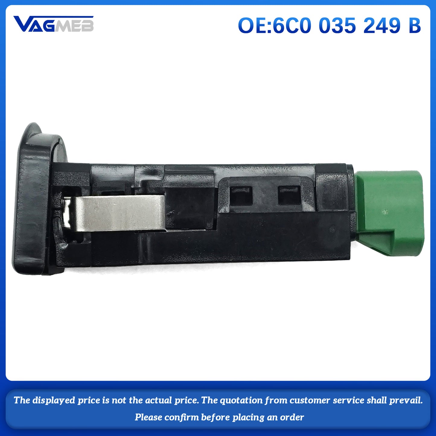 For VW POLO Media USB Switch MIB2 MDI USB AMI Adapter Plug Socket 6C0 035 249 B