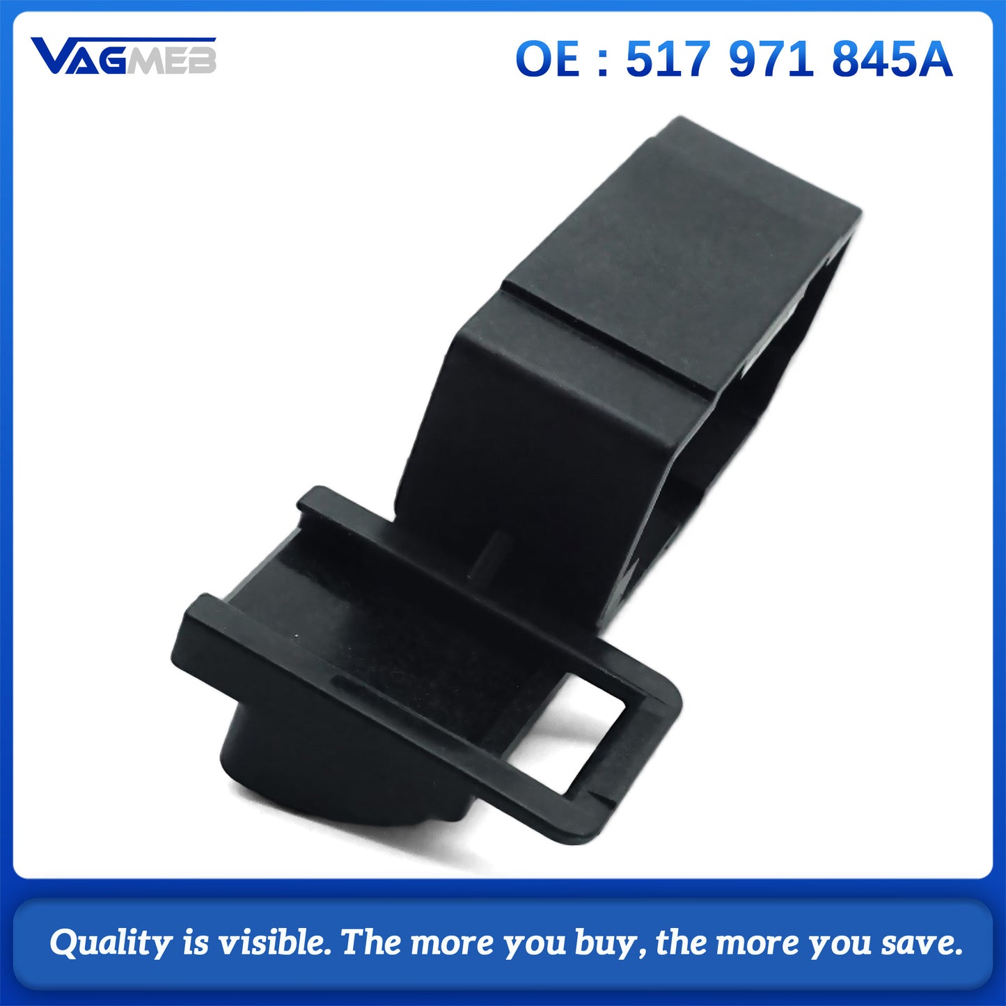 Genuine OBD Diagnostic Plug Bracket for Volkswagen Tiguan, Touareg MK2, T-Roc, and Skoda Kodiaq 517 971 845 A