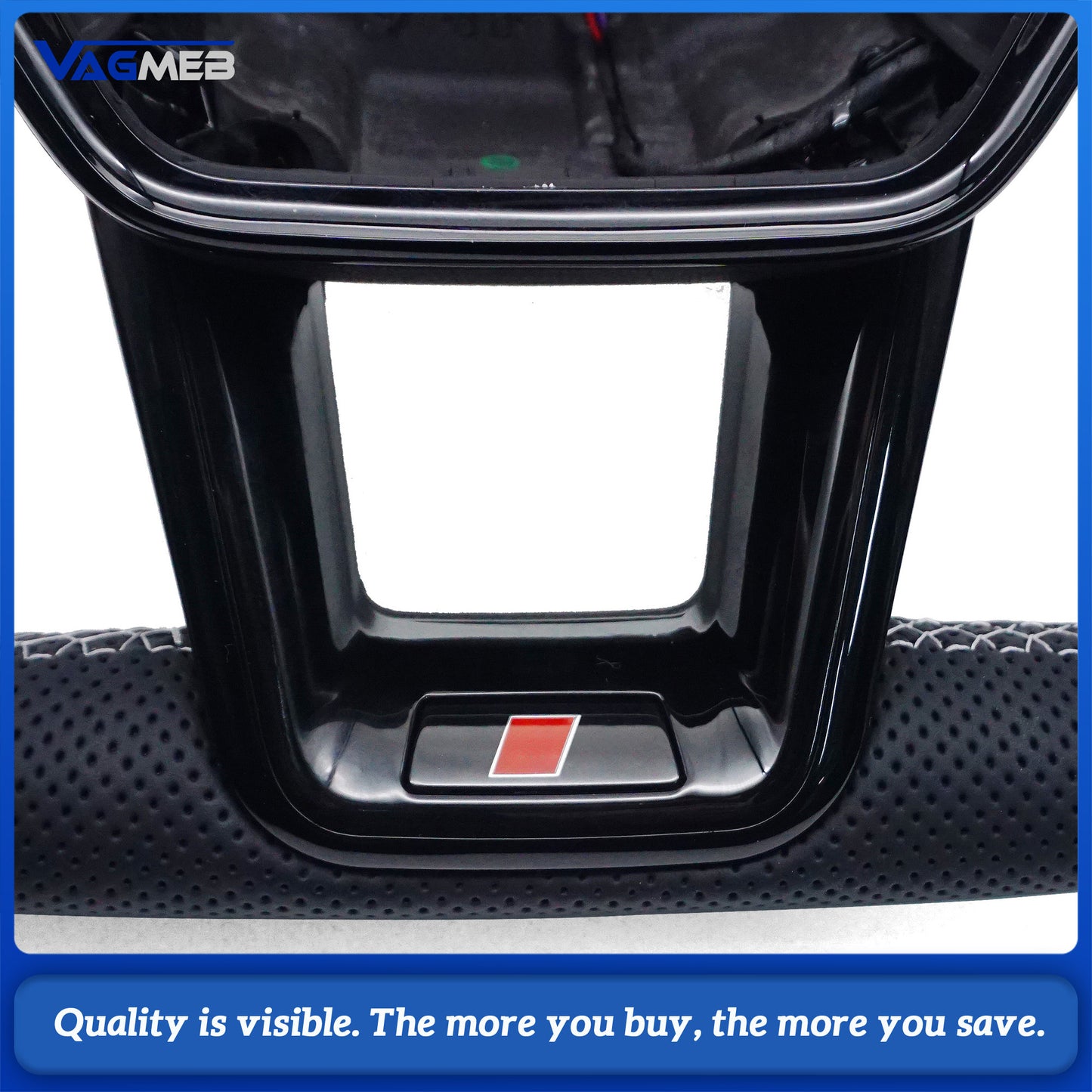 Custom Upgrade For Audi RSS Series Universal A6C8 Steering Wheel With heating function