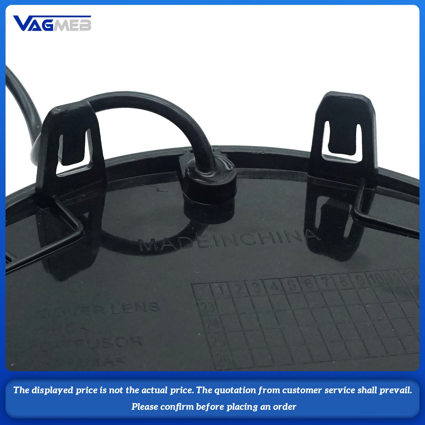 For VW Golf MK8 Lighted Grille Emblem