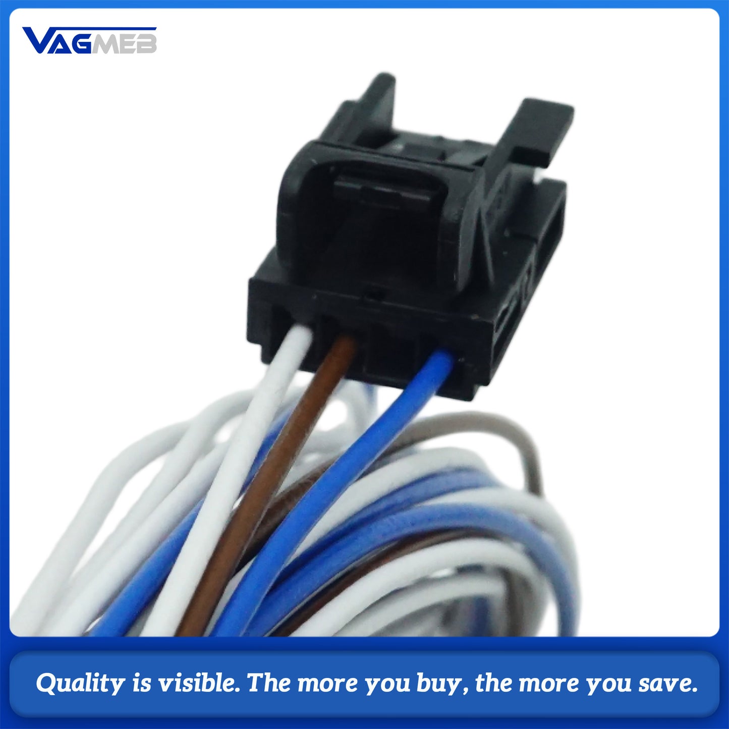 For the rearview camera cable of the MQB low version, the cable for the trunk base interface. Trackless design. Cable length: 9 meters.